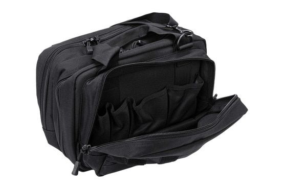 Savior Equipment Specialist Mini Range Bag in Black has small compartments for other accessories.